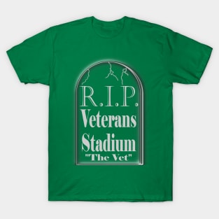 R.I.P. Veterans Stadium - Eagles Football T-Shirt